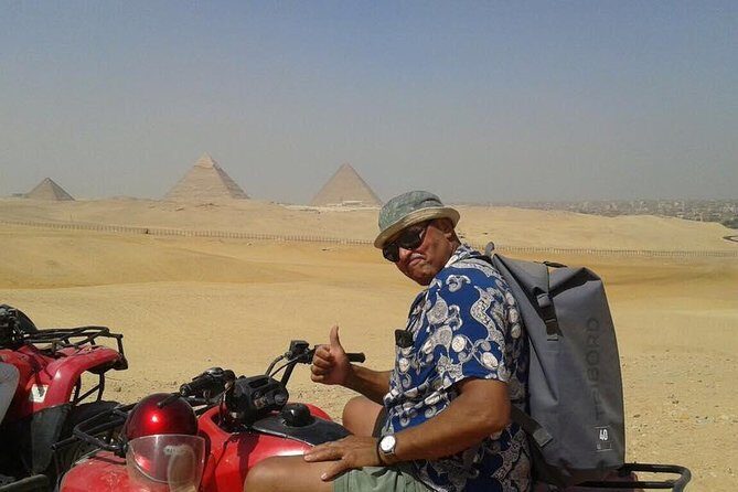 Day Tour Visit Giza Pyramids With Quad Bike And Camel Ride - FAQs