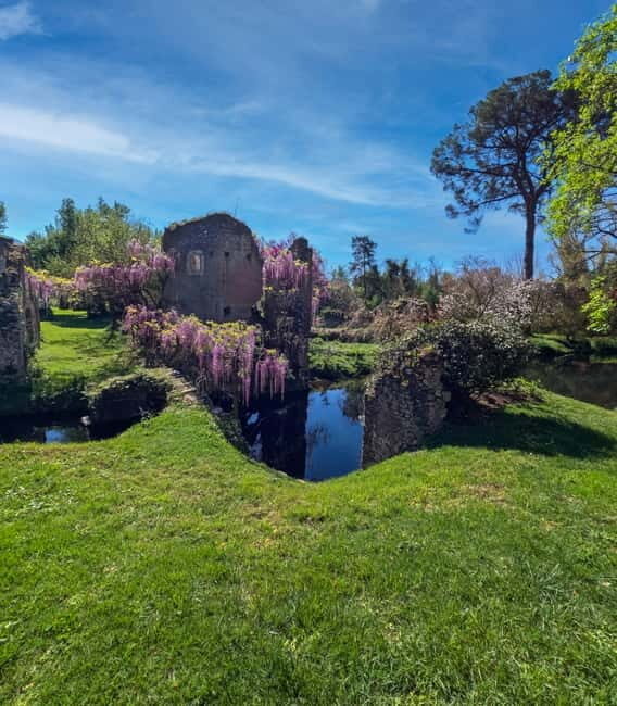 Day trip from Rome: Garden of Ninfa and village of Sermoneta - An Authentic Escape from Rome