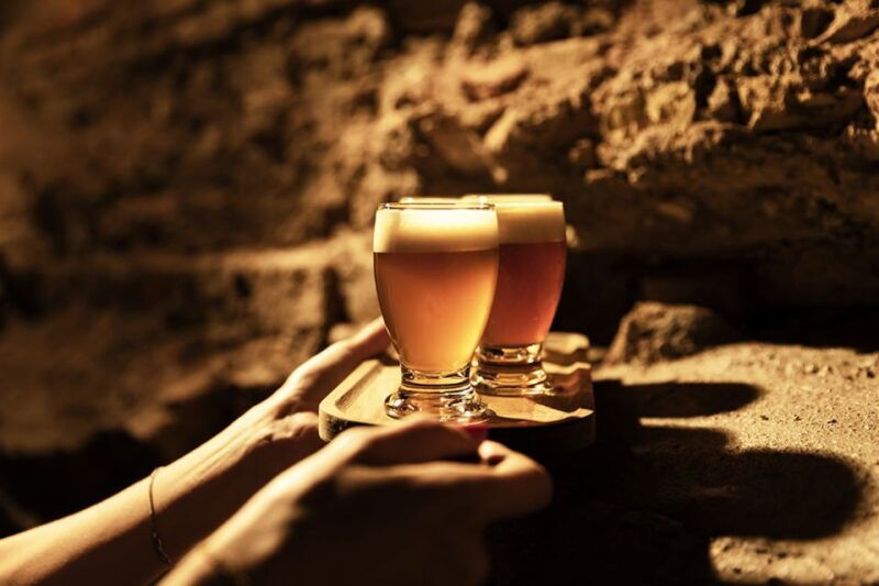 delft-craft-beer-tasting-in-medieval-cellar-with-snacks