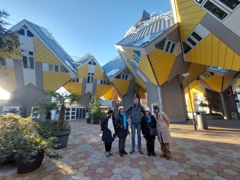 Delft & Rotterdam: Private Tour with Cube House and Transfer - Exploring the Best of Delft & Rotterdam in Half a Day