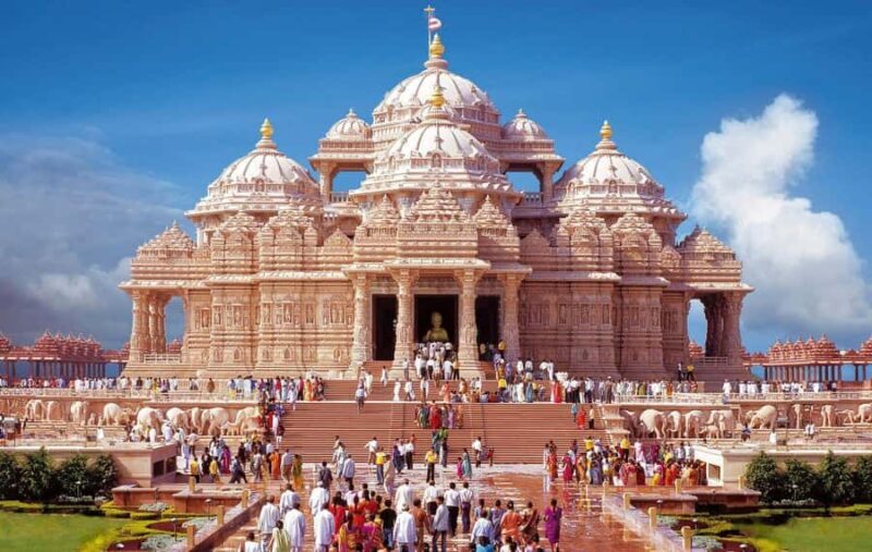 Delhi: Akshardham Temple Tour  Magical Light & Water Show - Key Points