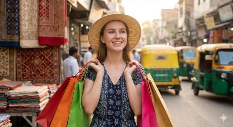 Delhi: Old & New Delhi Shopping Tour with Souvenir Basket - Practical Details and Considerations