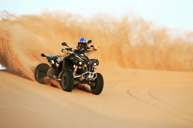 Desert 4x4 Safari, Complimentary ATV ride, Camel Ride, BBQ Dinner & Live Shows - At the Desert Fortress: A Mix of Culture and Relaxation