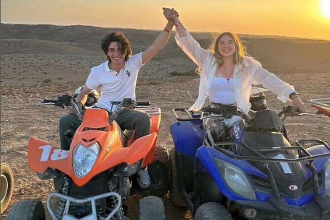 Desert Adventure delight : Quad , Camel , Dinner Show in Agafay - Key Points