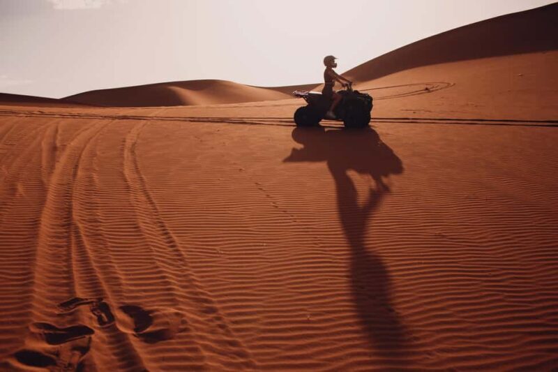 Desert Camp Overnight from Merzouga with Camel & Quad Bike - Key Points