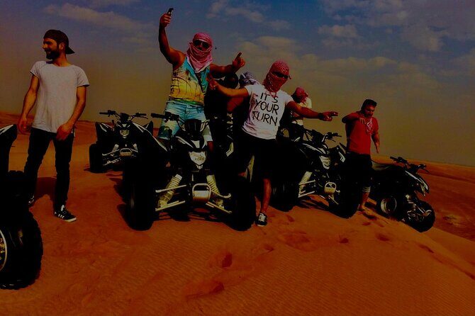 Desert Safari, 60-Min Self-drive ATV, Camel ride, Shows, Dinner - FAQs