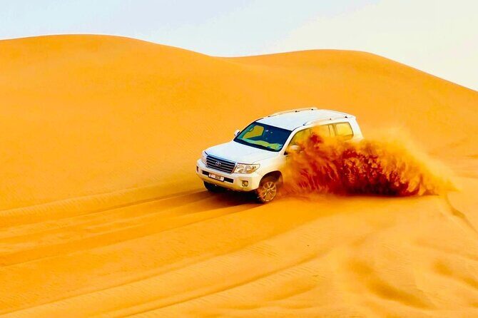 Desert safari adventure with BBQ dinner - Key Points