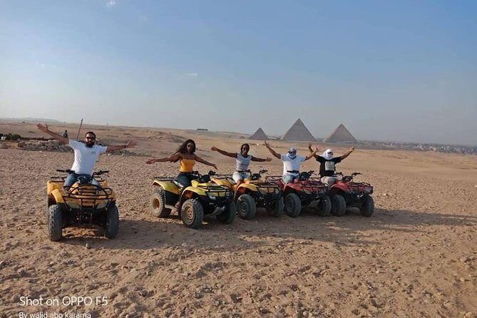 Desert Safari by Quad Bike Around Pyramids - The Ride and the Surroundings
