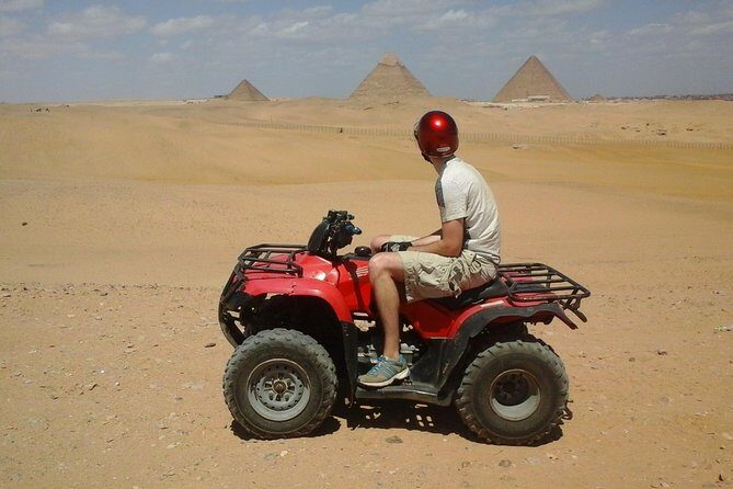 Desert Safari by Quad Bike Around Pyramids - Key Points
