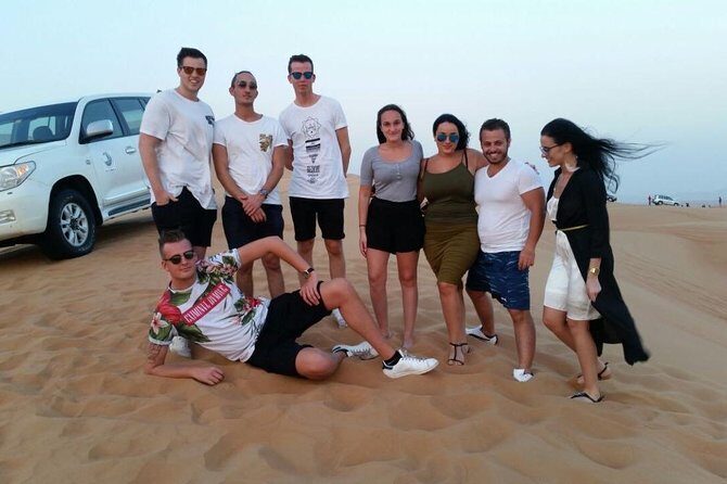 Desert Safari Dubai 30 Mins Quad Bike, Sand Board, Camel Ride BBQ - Key Points