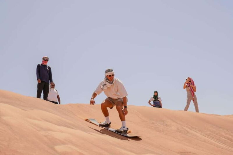 Desert Safari Dubai with Camel Ride, Sandboarding & Dinner - Short Camel Ride: A Nod to Tradition