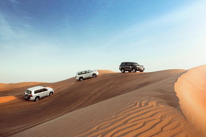 Desert Safari Dubai with Dune Bashing, Sandboarding, Camel Ride, 5 Shows, Dinner - Transportation & Practicalities