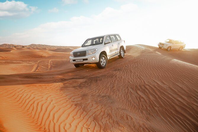 Desert Safari Dubai with Dune Bashing, Sandboarding, Camel Ride, 5 Shows, Dinner - FAQs