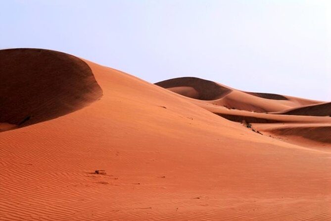 Desert Safari in a 4 x 4 with Sand Ski and Camel Ride from Dubai - Key Points