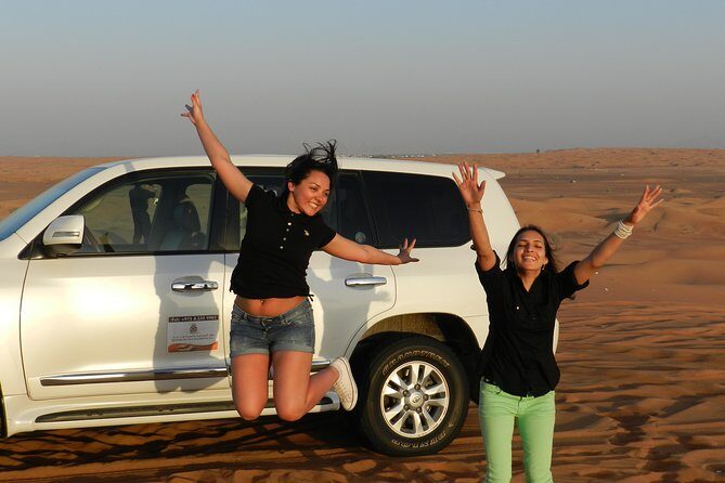 Desert safari in Dubai Red Dunes with BBQ VEG Dinner & Quad Bike - Key Points