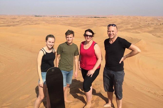 Desert Safari - Morning at Red Dunes, Sandboarding, Desert Photos - Transportation and Comfort