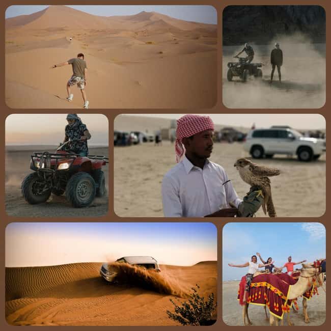 Desert Safari, QuadBike,Dune buggy, Sandboarding & CamelRide - Exploring the Desert: What to Expect