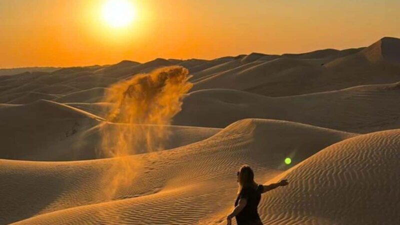 Desert Safari - Sunset - In the Empty Quarter Desert - Final Words