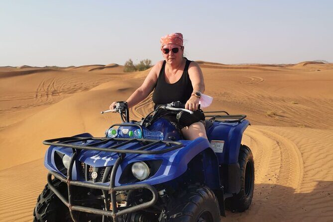 Desert Safari With 30 Mins Of Quad Bike Tour Camel Ride And BBQ - Who Should Book This Tour?