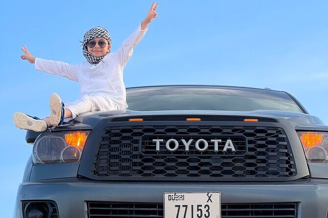 Desert Safari with 4x4 Dune Bashing Camel Ride Sand Boarding - Key Points