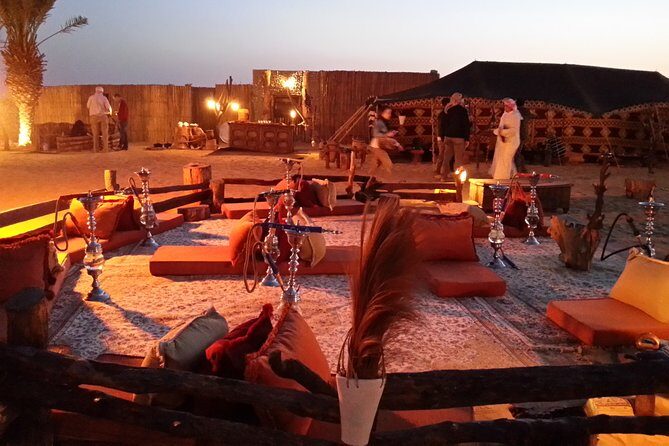Desert Safari with BBQ Dinner and Landcruiser Pickup - Key Points
