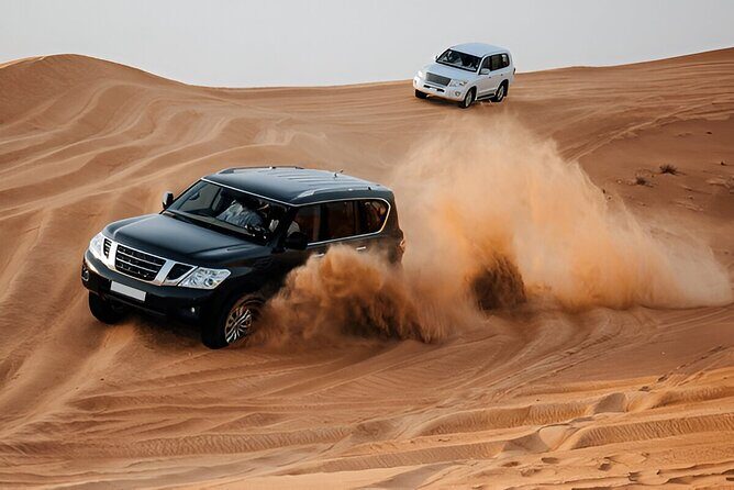 Desert Safari with Dune bashing BBQ Dinner and More Activities - Key Points