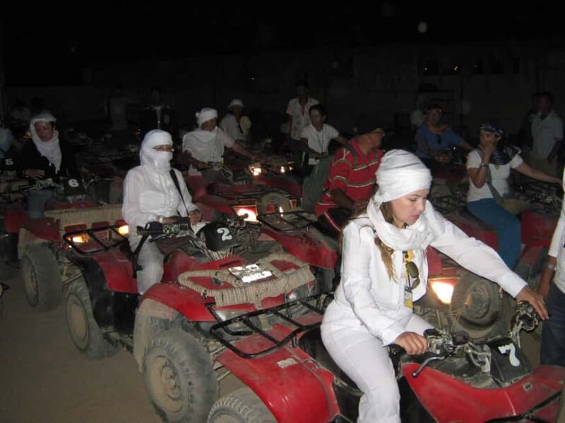 Desert Sunset Quad Bike ATV for 50Km, Oriental Show, Dinner, - What to Bring and What to Know