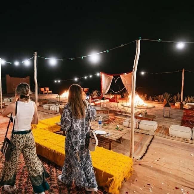 Desert tour dinner show & camel ride with sunset views - Frequently Asked Questions
