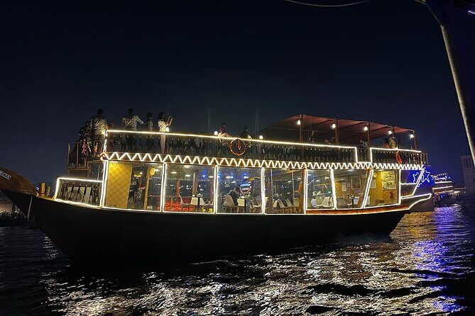 Dhow Cruise with Dinner and Live Entertainment at Dubai Al Seef - FAQs