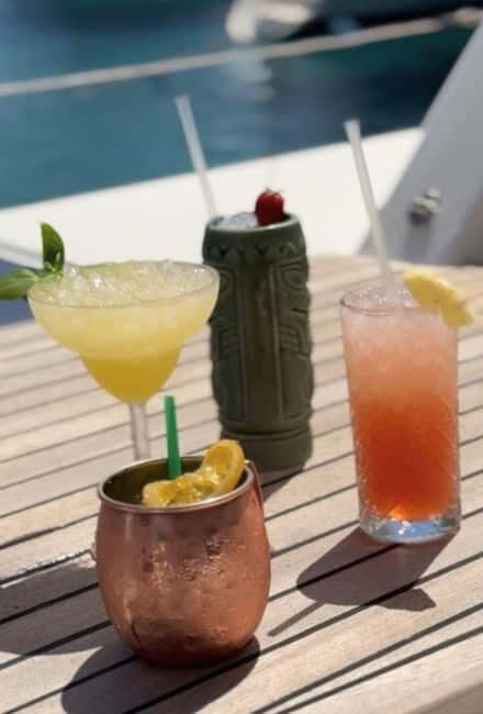 Dia: Day & Sunset Cruise with Menu by Greece's Top 100 Chef - Dia Island Stop: Water, Food, and Exploration