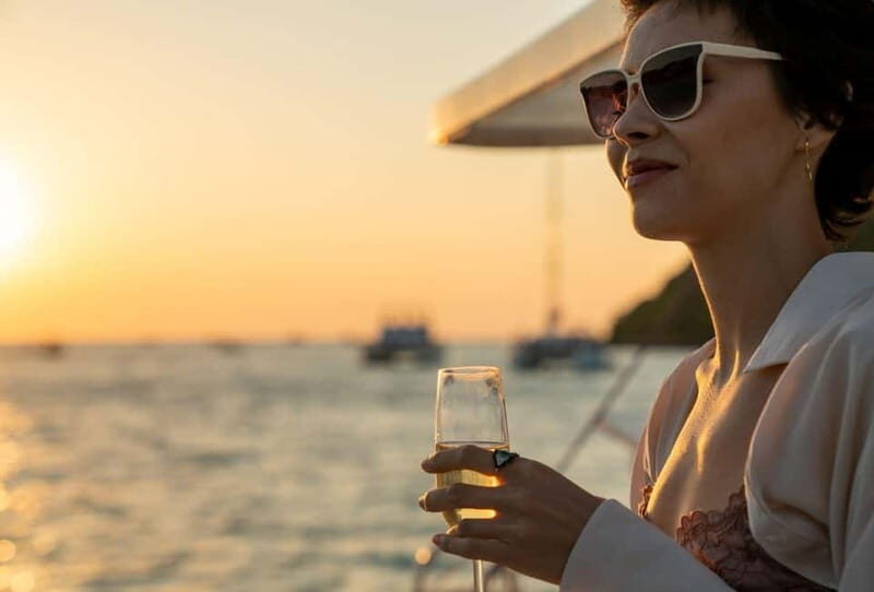 Dia: Day & Sunset Cruise with Menu by Greece's Top 100 Chef - Leisure and Sunset Magic