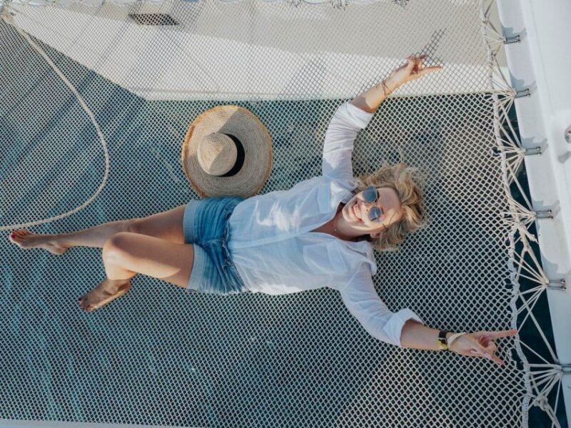 Dia Island Catamaran  Premium Lunch, Open Bar, Small Group - FAQ