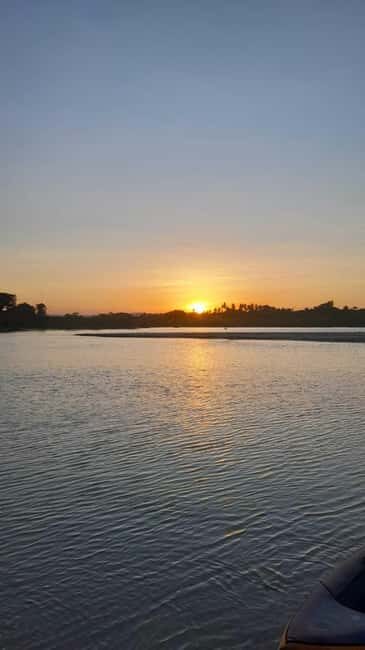 Diani: Sunset Cruise along Kongo River on Wooden Canoe boat - Key Points