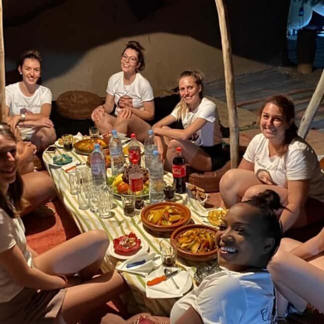dinner and dance show with camel ride tour and sunset - Key Points