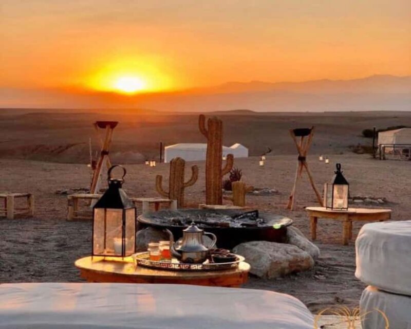 Dinner at Agafay Desert In Berber Camp with Sunset And Show - FAQ  