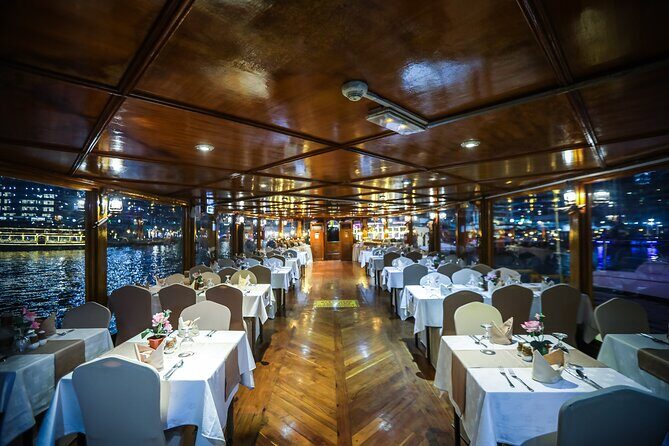 Dinner Cruise in Dubai Marina onboard Alexandra Dhow - Seating Options and Views