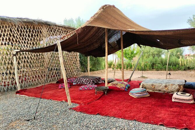 Dinner in Agafay Desert ,Sunset Camel Ride, Fire Show - Overview of the Experience