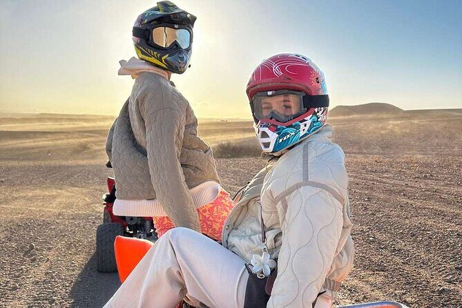 Dinner in agafay desert under the stars with camles&quad tour - Key Points