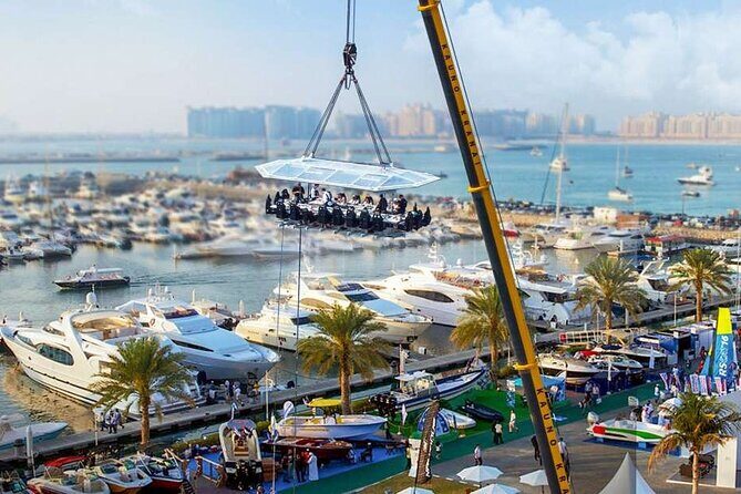 Dinner In the Sky Dubai - Dinner with Transfers Options - FAQs