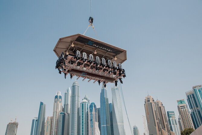 Dinner in the Sky Dubai - with Transfers Option - The Experience: What You Can Expect
