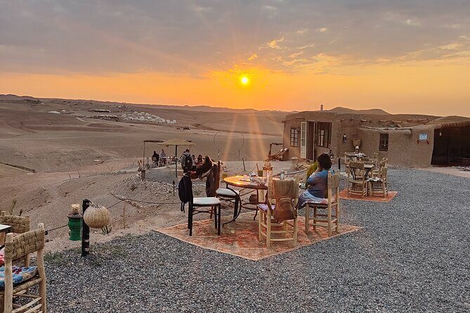 Dinner with Locals in agafay desert - The Sum Up