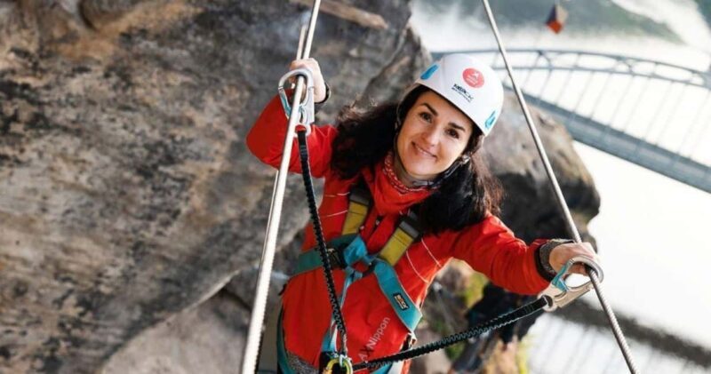 Dín:Via Ferrata Climbing Adventure in Bohemian Switzerland - Key Points