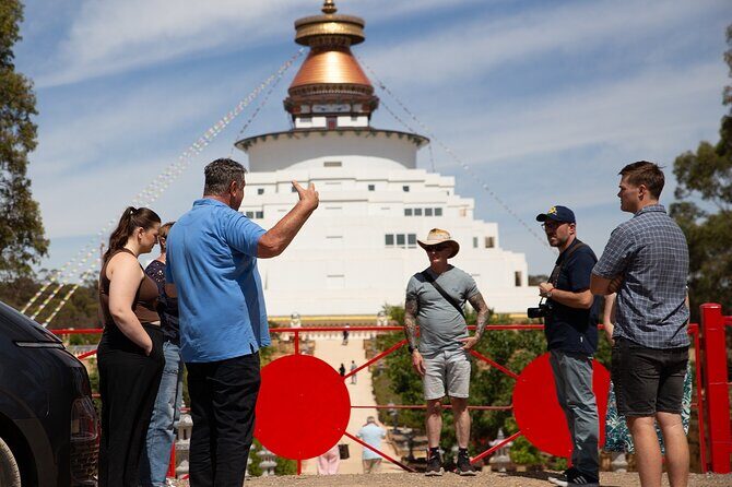 Discover Bendigo Guided Tour with Great Stupa and Cathedral - Key Points