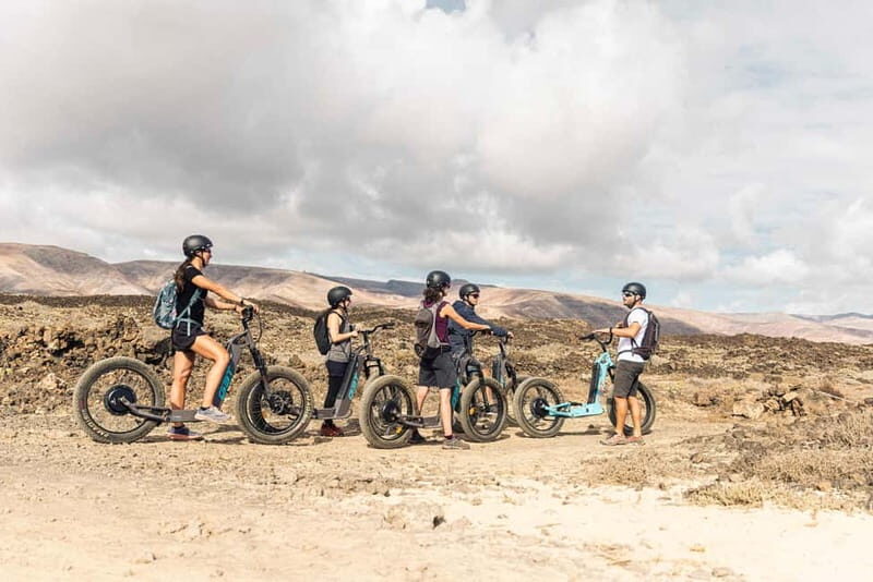 Discover Lanzarote in a different way with electric all-terrain scooters. - Exploring Lanzarote Off the Beaten Track