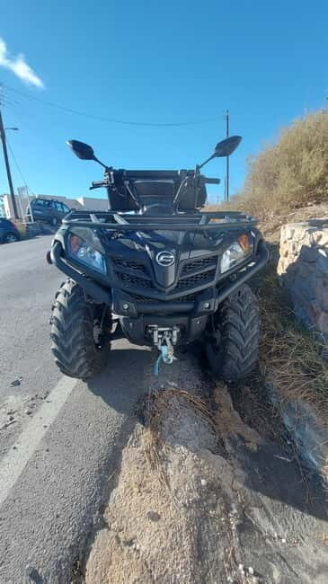 Discover Santorini on Quadbike Available with pick up! - The Vehicles: Power, Comfort, and Ease of Use