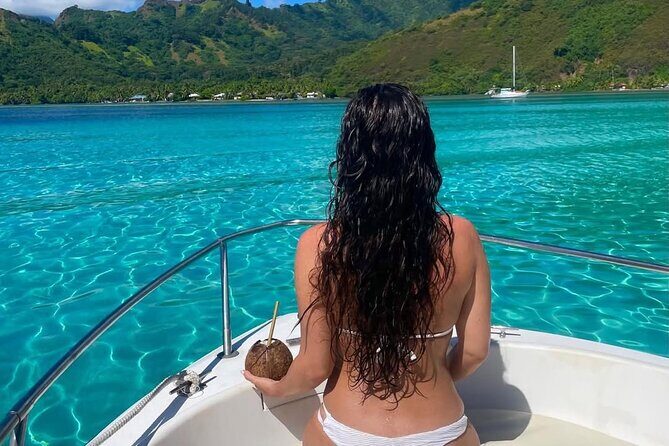 Discovery of the lagoon DE Moorea Visit and Snorkeling 5 Pax Max - Key Points