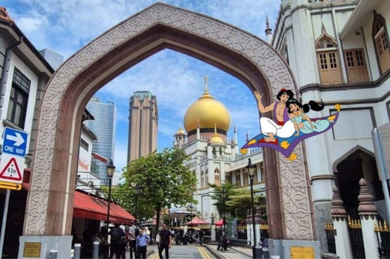 Disney-Inspired Walking Tour - Mulan, Aladdin, Avatar - Exploring Singapore’s Disney-Inspired Neighborhoods