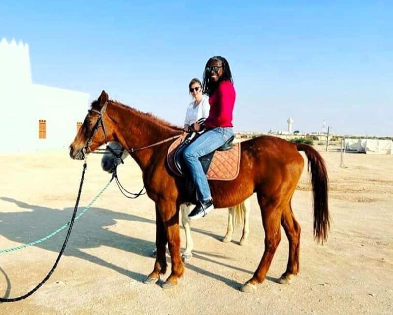 Doha: 3-Hour Desert Horse Riding Adventure with Transfers - Key Points