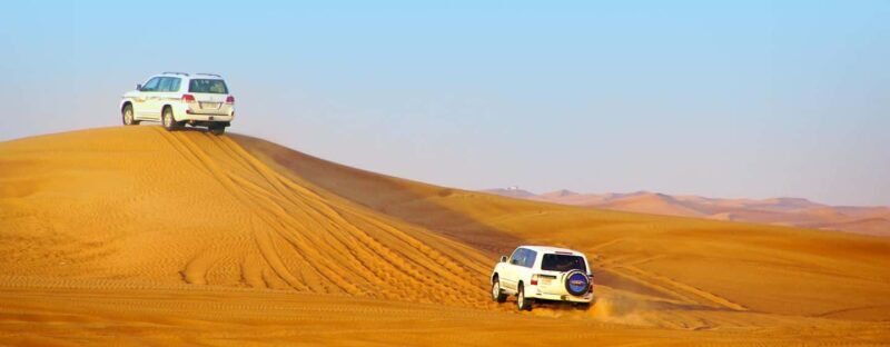 Doha: Beaches visit with Dune Bashing and SandBoarding - Relaxation at Mazaya Beach