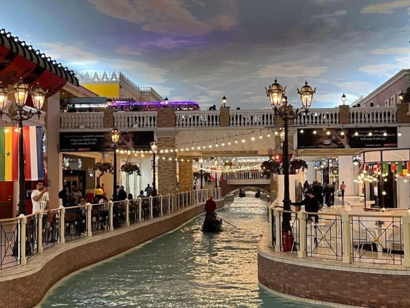 Doha City Tour, Villaggio Mall and Free Gondola Ride - Key Points